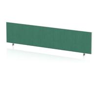 Impulse Plus Oblong 450/1800 Desktop Screen Palm Green Fabric Light Grey Edges