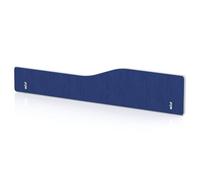Impulse Plus Wave 400/1800 Backdrop Screen Rounded Corners Powder Blue Fabric Light Grey Edges