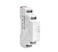 Impulse Relay Din Rail Electronic Latching Relay Memory Impulse SPDT 16A Step AC230V OR AC/DC12-240V(01 ACDC12V-240V)