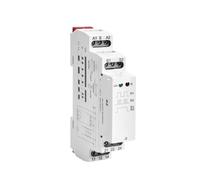 Impulse Relay Din Rail Electronic Latching Relay Memory Impulse SPDT 16A Step AC230V OR AC/DC12-240V(02 ACDC12V-240V)