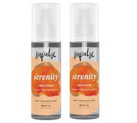 Impulse Serenity Body Mist Pack of 2 (150ml Each) - Sunstone Inspired Fragrance with Ginger, Lime, Amber & Musk for a Calming Citrus-Warm Scent