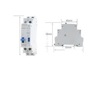 Impulse Signal Pulse Relay NJMC1 Signal Relay NJMC1-16 1P 2P 3P 4P AC220V DC24V 16A NWPNLXEA(1P AC220V)