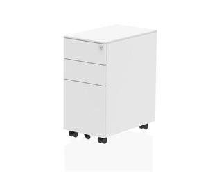 Impulse Slim Mobile Pedestal White - I000906