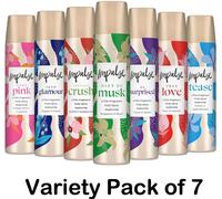 Impulse Spray Deodorant Hint of Musk, Glamour, Pink, Tease Variety Pack 75ML x 7