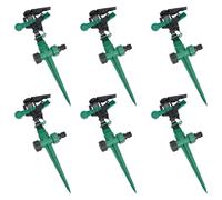 Impulse Sprinkler Garden Watering 6pcs Lawn Yard Water 32 cm High-quality vidaXL