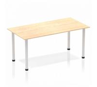 Impulse 1600 Table Maple Silver Leg