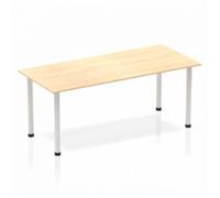 Impulse 1800 Table Maple Silver Leg