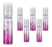 Impulse True Love Body Spray, 75ml H13 (Pack of 6)