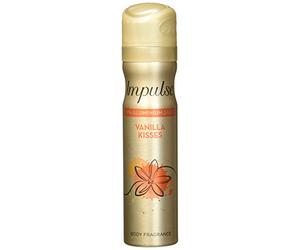 Impulse Vanilla Kisses Deodorant Spray without Aluminium, 75 ml