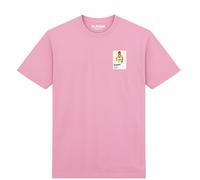 Imran Khan Cricket Icon Frame Men's T-Shirt - Baby Pink / 4XL
