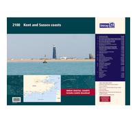 Imray 2100: Kent and Sussex Coasts Chart Pack Wiro-bound (2000 Series)