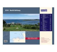 Imray 2510 North Brittany Chart Pack: Including passage from Borkum to the Kiel Canal: 3 (2510 Chart Pack)
