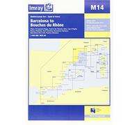 Imray Chart M14: Barcelona to Bouches Du Rhone
