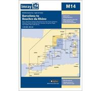 Imray Chart M14: Barcelona to Bouches Du Rhone (M Series)