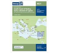 Imray Chart M21: Eastern Mediterranean Passage Chart - South Coast of Turkey, Syria, Lebanon & Cyprus