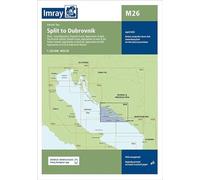 Imray Chart M26: Split to Dubrovnik (M Charts): 26
