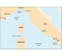 Imray Chart M40 : Ligurian and Tyrrhenian Sea