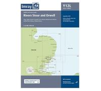 Imray Chart Y12 Laminated : Rivers Stour and Orwell