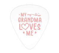 I'MSpoiled My Grandpa Just Loves Me Guitar Picks Plectrums For Guitar Bass 12 Pack