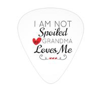 I'MSpoiled My Grandpa Just Loves Me Guitar Picks Plectrums For Guitar Bass 12 Pack