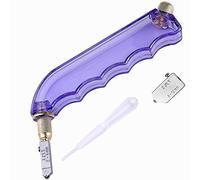 IMT Pistol Grip Oil Feed Glass Cutter Tungsten Carbide, Professional Stained Glass Cutting Tool with Extra Replaceable Head and Oil Reservoir- 2mm-12mm