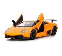 imtfzct 1/36 Lamborghini Murcielago LP670-4 Alloy Model Car Age 3+ with Pull Back Function Toy Car for Collecting and Decorating Model Toys, Car Gifts for Boys and Girls (Orange)