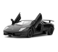 imtfzct 1/36 Lamborghini Murcielago LP670-4 Alloy Model Car with Pull Back Function Toy Car for Collecting and Decorating Model Toys, Car Gifts for Boys and Girls (Black)