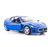 imtfzct 1/36 Scale Maserati GT Casting Car Model, Zinc Alloy Toy Vehicle for Kids, Pull Back Toy Car for Toddlers Kids Boys Girls Gift (Blue)