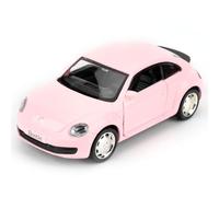 imtfzct 2012 Volkswagen Beetle Toy Car, 1/36 scale Alloy Model Vehicle, Toy Vehicle with Pull Back Function, Children's Collectible Model Car, Gift for Kids(Pink)