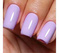 Imtiti Gel Nail Polish, 1Pcs Pastel Purple Soak Off UV LED Gel Polish, Long Lasting, Nail Art Manicure Salon DIY at Home for Spring and Summer (0.34 Fl Oz-965)