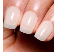 Imtiti Sheer Milky Gel Nail Polish, 15ML Jelly Milky Nude Translucent Color UV/LED Soak Off Gel Polish for DIY Nail Art Manicure and Pedicure at Home 1Pcs