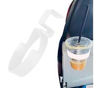 Imtrub Airplane Cup Holder - Desk Tray with ABS Phone or Drink Mount - Travel Multifunctional Accessory for Flying, Pocket Size Device
