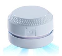 Imtrub Desktop Cleaner,Table Dust Catcher Small Cleaner | 360 Degree Suction Appliance Low-Noise for Window Travel Dorm Room Pet Hair Craft Room Keyboard
