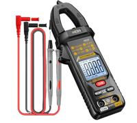 Imtrub Digital Clamp Multimeter - Smart 4000 Counts Electrical Tester,Burn-proof Digital Display Clamp Meter for Voltage Current DC AC Workshop Home Automotive Garage Electrician