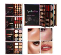 Imtrub Eyeshadow Makeup - 55 Colors Natural Contour Powder,Pearlescent Matte Face Highlighter,for Women Teen Girl Mother Beauty Festival Party Dating Formal Event Stage Performance Christmas