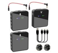 Imtrub Interview Lapel Microphones | Compact Lapel Microphone Quiet and Plug-,Professional Microphones for -Stage Presentations, Filmmaking, Camera, Live-Streaming, Vlogging