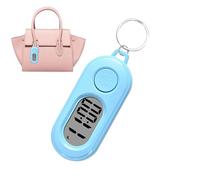 Imtrub Keychain Timer | Portable Keychain Watch with LCD Screen - Study Timer with LCD Screen,for Study Cooking Shower Sports Bathroom Classroom