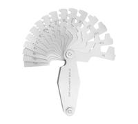Imtrub Measuring Gauge, 30° T Thread Gauges ACME TR30 Optional Screw Pitch Gauge Stainless Iron Cutting Gauge Measuring Tool, Stainless Steel Thread Plug Gauge