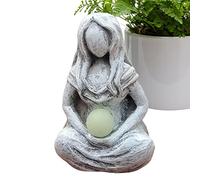 Imtrub Moon Ornaments - Decorative Style Mother Earth Art Statue Statue | Mother's Day Abstract Statue Décor Garden Moon Statue For Indoor Home Decor