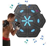 Imtrub Music Boxing,Wall Mounted Training | Electronic Music Boxing Machine,Training Machine Punching Pads 2000mah Rechargeable Wall Mounted for Adults Focus Home Workout Family Fitness Fun