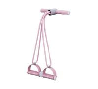 Imtrub Pedal Puller Resistance Band | Yoga Stretch Bands - 4 Tube Workout Exercise Equipment Auxiliary Device for Abdomen Arm Leg Slimming Training Women Men Gym Home Sit up Fitness Stretching