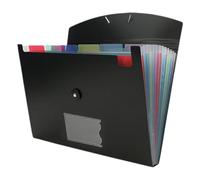 Imtrub Pocket Expanding File & Folder, A4 Accordion File Folder Document Organiser Expanding File Folder, Portable Desktop Supplies for School Office Home Business Trip