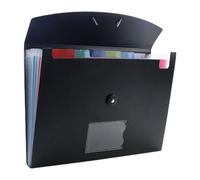 Imtrub Pocket Expanding File & Folder, A4 Accordion File Folder Document Organiser Expanding File Folder, Portable Desktop Supplies for School Office Home Business Trip