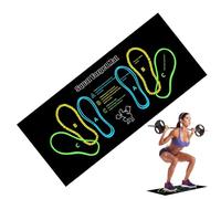 Imtrub Squat Mat Knee Mat, Squat Step Positions, Knee Mat, Squats Leg Muscle Targeting, 3 Layered Stretch Mat, Deadlift Mat Training Mat, for Fitness Pilates Working out Enthusiast, 31.49"" Length, PN0VVUYMG055Q94XG1CE