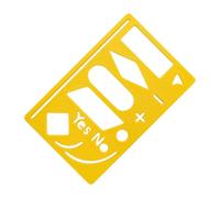 Imtrub Stencils for Planners | Flowchart Junk Journal Supplies Stencils - Flexible Craft Supplies for Lettering Drawing Scrapbooking Checklists Diary Habit Tracker Calendar Planning