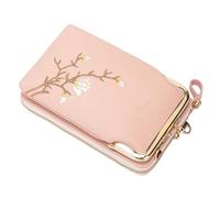 Imtrub Women Sling Bag | PU Leather Coin Purse Mini | Small Cell Phone Wallet with Shoulder Strap for Travel Summer Running Passport Gym Hiking