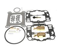 imUfer Carburetor Rebuild Kit for Edelbrock 1400 1404 1405 1406 1407 1409 1411 1477 (With 2 Brass Floats)