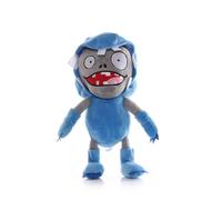 iMuMi 30cm PVZ Myth Zombie Plush, Zombie Cosplay Plushies Plants vs Zombies Stuffed Toy, Imp/Magician/Wizard/Snowman Soft Doll Gift for Fans (Blue troublemaker zombie)