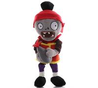 iMuMi Chinese Characters Zombie Plush 30cm, Cute PVZ Stuffed Animal Cosplay Chinese Ancient Costume, Plants Vs Zombies Plush Talisman/Qigong Soft Doll for Fans (Bomb zombie)