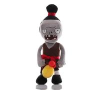 iMuMi Chinese Characters Zombie Plush 30cm, Cute PVZ Stuffed Animal Cosplay Chinese Ancient Costume, Plants Vs Zombies Plush Talisman/Qigong Soft Doll for Fans (Gong zombie)